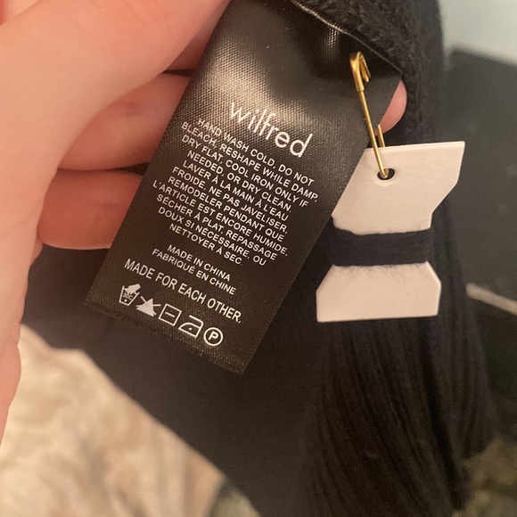 Wilfred rebecca dress in black - Picture 15 of 16